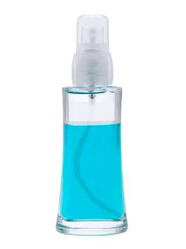 Sprayer bottle of conditioner - clipping path Stock Photos