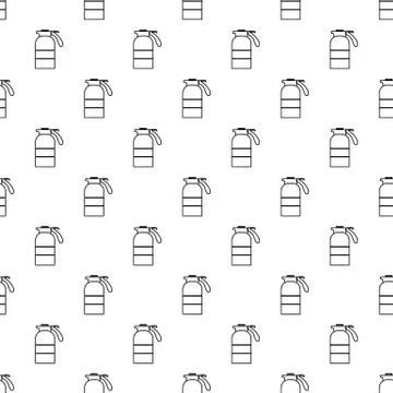 Sprayer container pattern vector seamless 스톡 일러스트