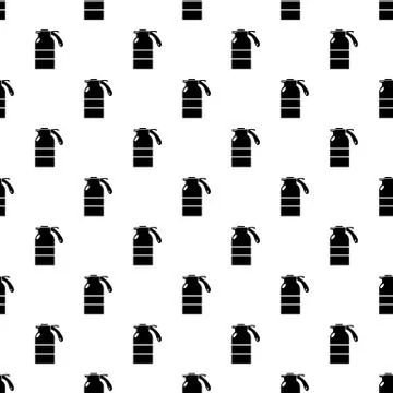 Sprayer container pattern vector seamless Illustrazione stock