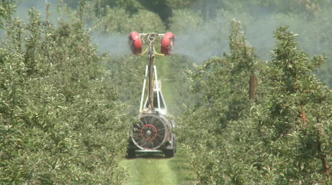 Sprayer rear Stock Footage 538050