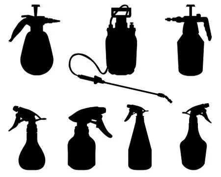 Sprayers  Stock Illustration