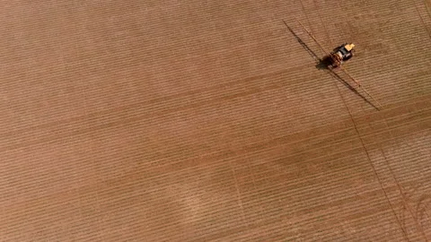 Spraying Crops Stock Footage 156006460