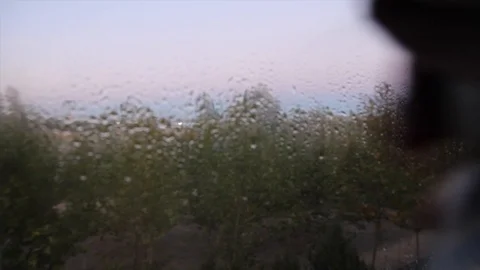 Spraying office window Stock Footage 128984909