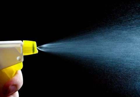 Spraying water Stock Photos