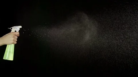 Spraying Water Slow Motion 動画素材 77404992