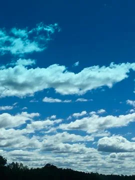 Spread of clouds Stock Photos