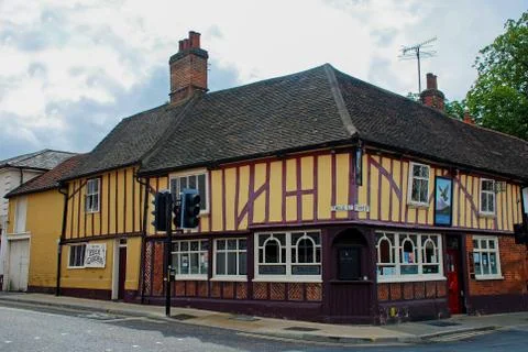 The Spread Eagle pub in Ipswich, Suffolk, UK Stockfoto's