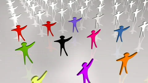 Spread of ideas graphics Stockbeeldmateriaal 518121