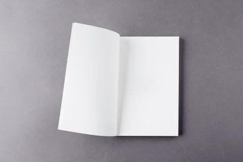 Spread notebook. open note. Stock Photos