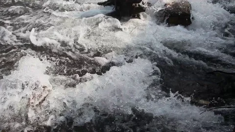 Spread water Stock Footage 100861176