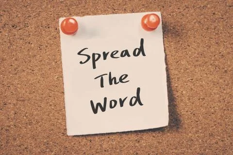 Spread the word Stock Photos