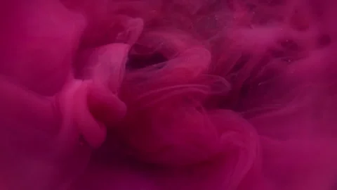 Spreading cloud mist paint blend fume swirl splash Stock Footage 317508523