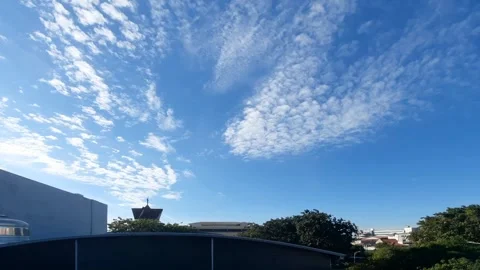 Spreading Clouds Stock Footage 336730085