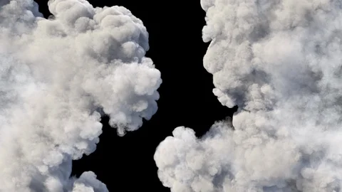 Spreading colored smoke, wiping frame horizontally. Medium distance. Stock Footage 89301659