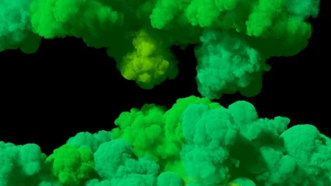 Spreading colored smoke, wiping frame vertically. Stock Footage 91858467