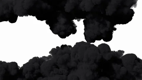 Spreading colored smoke, wiping frame vertically. Stock Footage 92090261