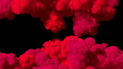 Spreading colored smoke, wiping frame vertically. Stock Footage 92420255