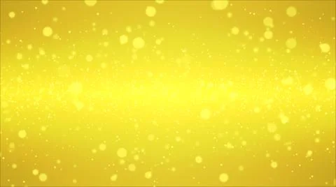 Spreading glitter particles background (bright gold) Stock Illustration