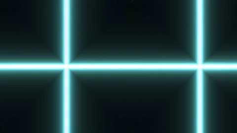 Spreading Noise Between Light Bars Beams Ripple Sound Stock-Footage 139733661
