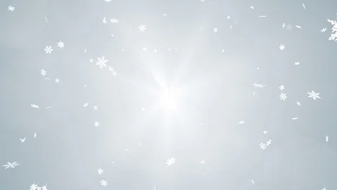 Spreading Snowflakes motion background -Silver Stock Footage 72170608