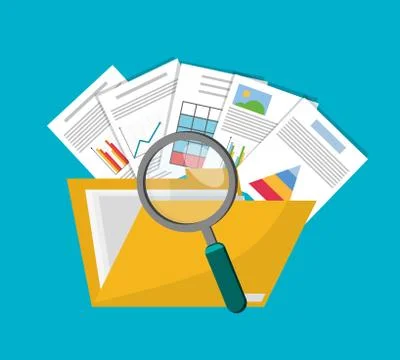 Spreadsheet document infographic design 스톡 일러스트