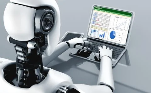 Spreadsheet Document Information Financial Startup Concept Snugly Stock Illustration