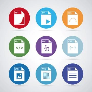 Spreadsheet icon design Stock Illustration