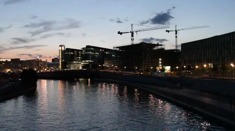 Spree at Berlin Stock Footage 51318870