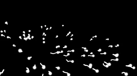 Sprem particle Stock Footage 2926727