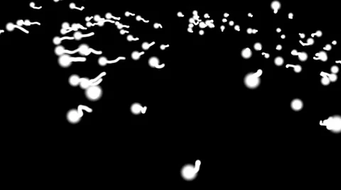 Sprem particle Stock Footage 2927576