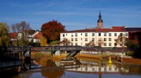Spremberg in autumn Stock Footage 60449106