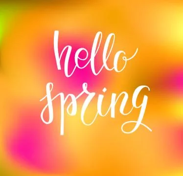 Spring abstract background Stock Illustration