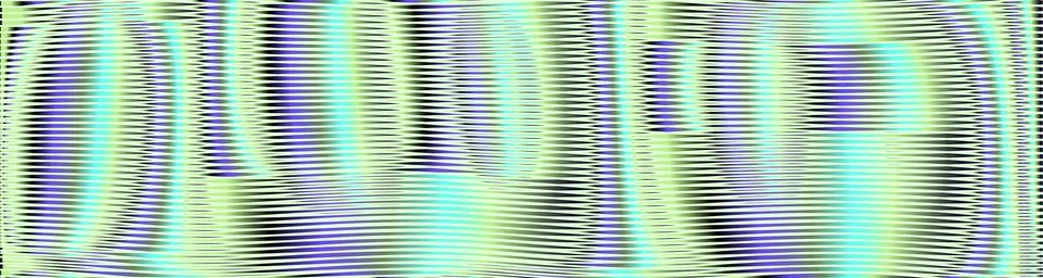 Spring abstract background with smooth lines and striped shapes with glow effect Stock Illustration