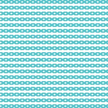 Spring abstract geometric green chain. Seamless pattern Illustrazione stock
