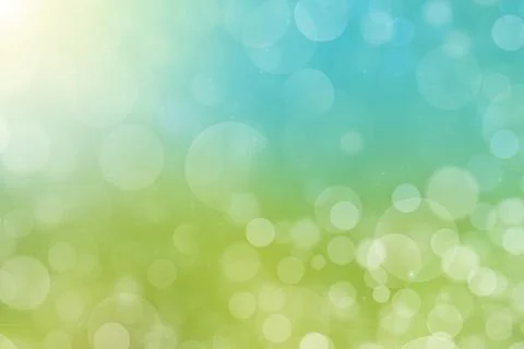Spring abstract lights background Stock Illustration
