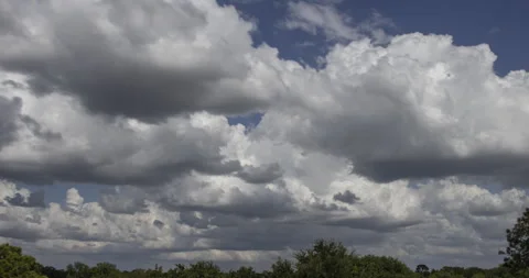 Spring Afternoon Storm (2160p 23.976) Video stock 343654391