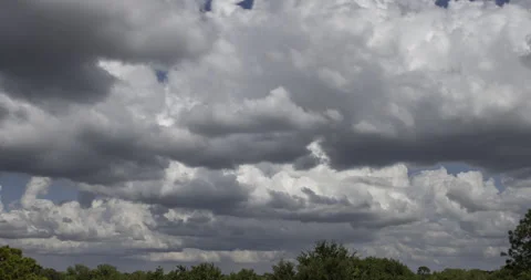 Spring Afternoon Storm (2160p 29.97) Stock-Footage 343656699