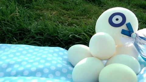 Spring and Easter concept Stock Footage 74480091