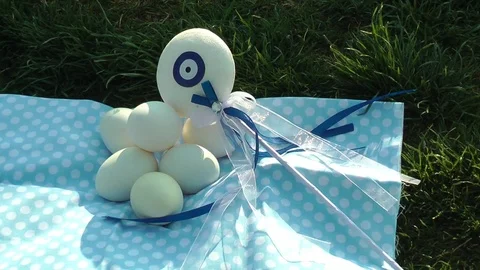 Spring and Easter concept Stock Footage 74480538