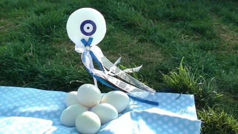 Spring and Easter concept Stock Footage 74480756