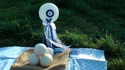 Spring and Easter concept Stock Footage 74480806