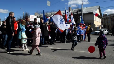 Spring and Labor Day Stock Footage 314201146