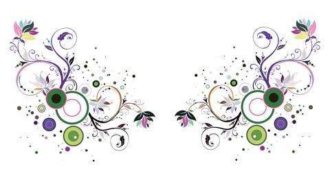 Spring and summer background Stock Photos