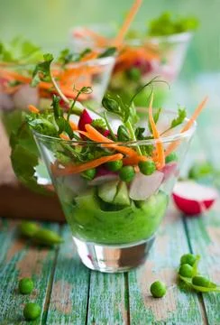Spring appetizer Stock Photos