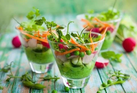 Spring appetizer Stock Photos