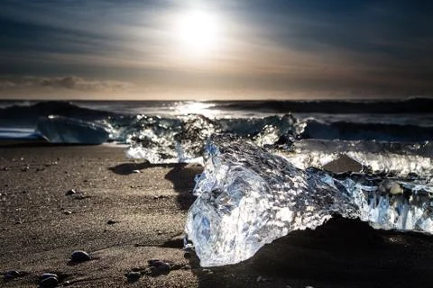Spring in the arctic Stock Photos