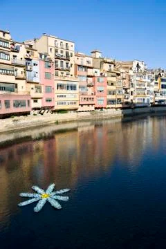 Spring arriving to the city Stock Photos