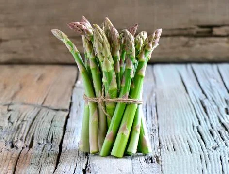 Spring asparagus Stock Photos