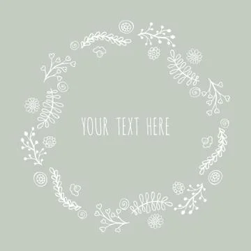 Spring background with flowers. Vector illustration Stock Illustration