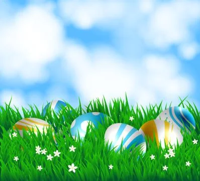Spring background Illustrazione stock